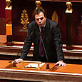 A la tribune de l'assemblée nationale