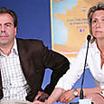 Point presse avec Valérie Pecresse