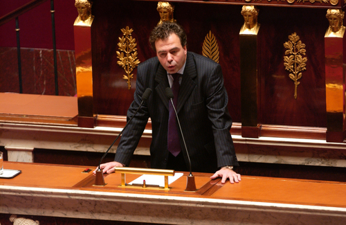 A la tribune de l'assemblée nationale