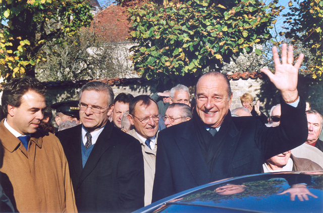 Avec Jacques Chirac à Colombey