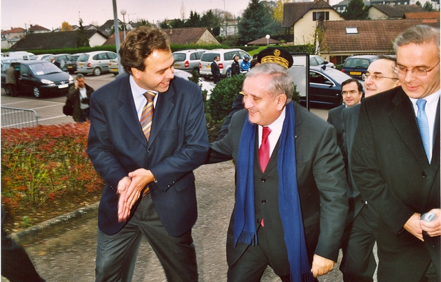 arrivée de Jean-Pierre RAFFARIN en Haute Marne